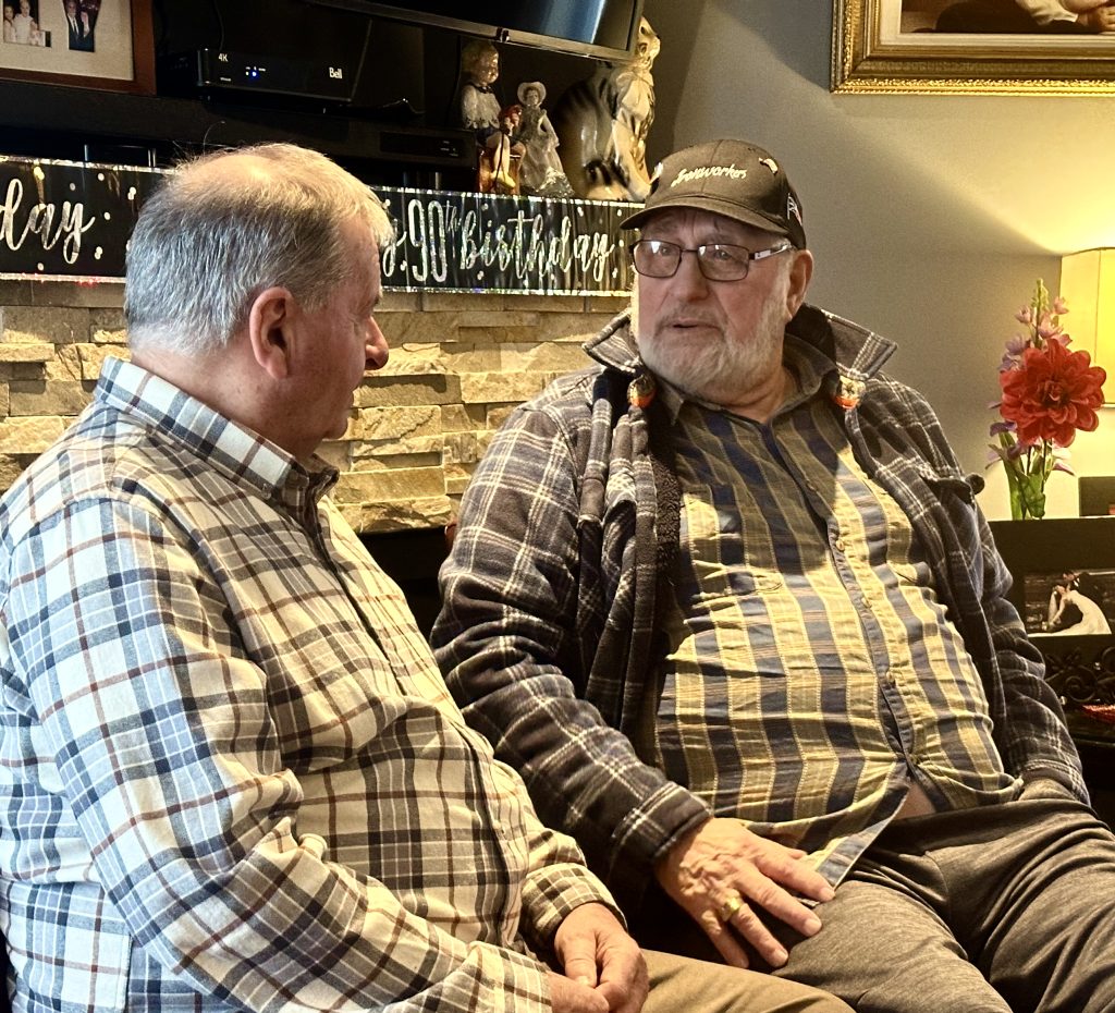 Jun Badcock and Ed Stagg