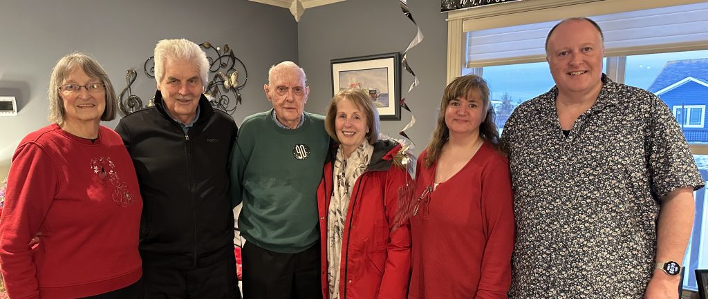 Meta, Lewis Norman, Ray, Bev Earle, Julie and Peter